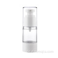 Klare Airless Pumpe Plastic Cosmetic Cream-Flaschen